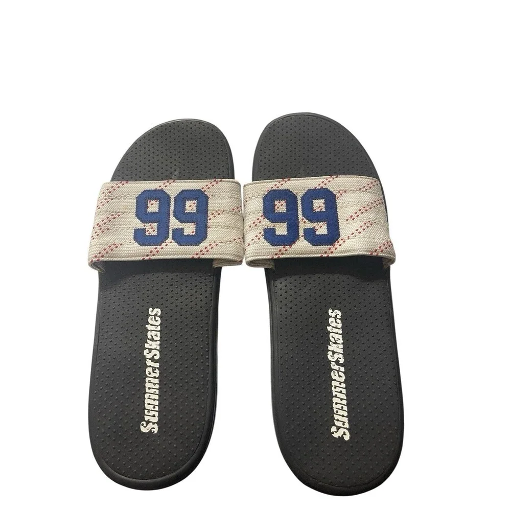 SUMMER SKATES SLIDES SIZE XL WHITE RED #99